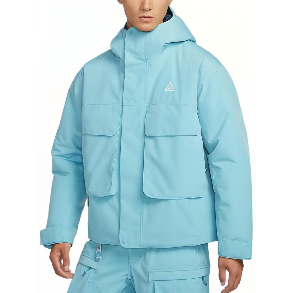 Neue Nike Storm-FIT PrimaLoft® 'Skull Peak' Jacken Mäntel Herren Denimblau/Militär Tiefseeblau/Bergweiß FV8682-464