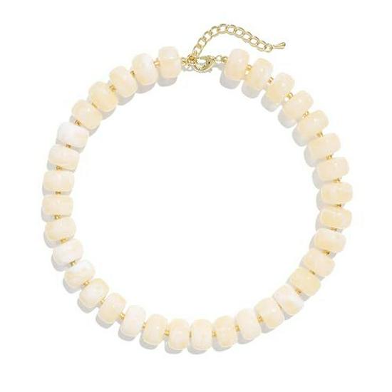 Bright Bohemian Beach Choker: Jelly-Colored Acrylic Resin Necklace for Women