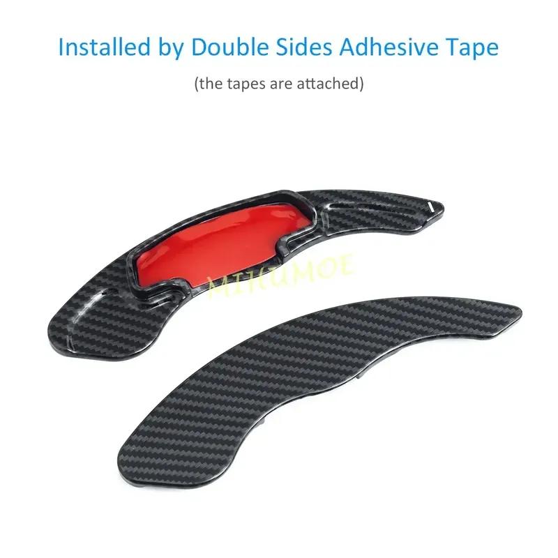 For Honda Accord 9th/10th Civic 10th CR-V 5th Ight ABS Balck Car Interior Steering Wheel Paddle Shift Extension