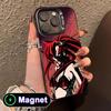 Anime Yoko Littner Translucent MagSafe Mobile Phone Case for iPhone 17 16 15 14 13 12 11 Air Pro Max Plus Colorful Cover