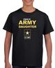 Proud Army Daughter Kids Military Child Gift T Shirt