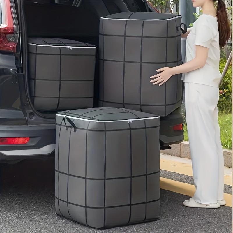 Thickened Cross-Border Quilted Storage Bag - Large Capacity Dustproof Organizer for Clothing & Quilts