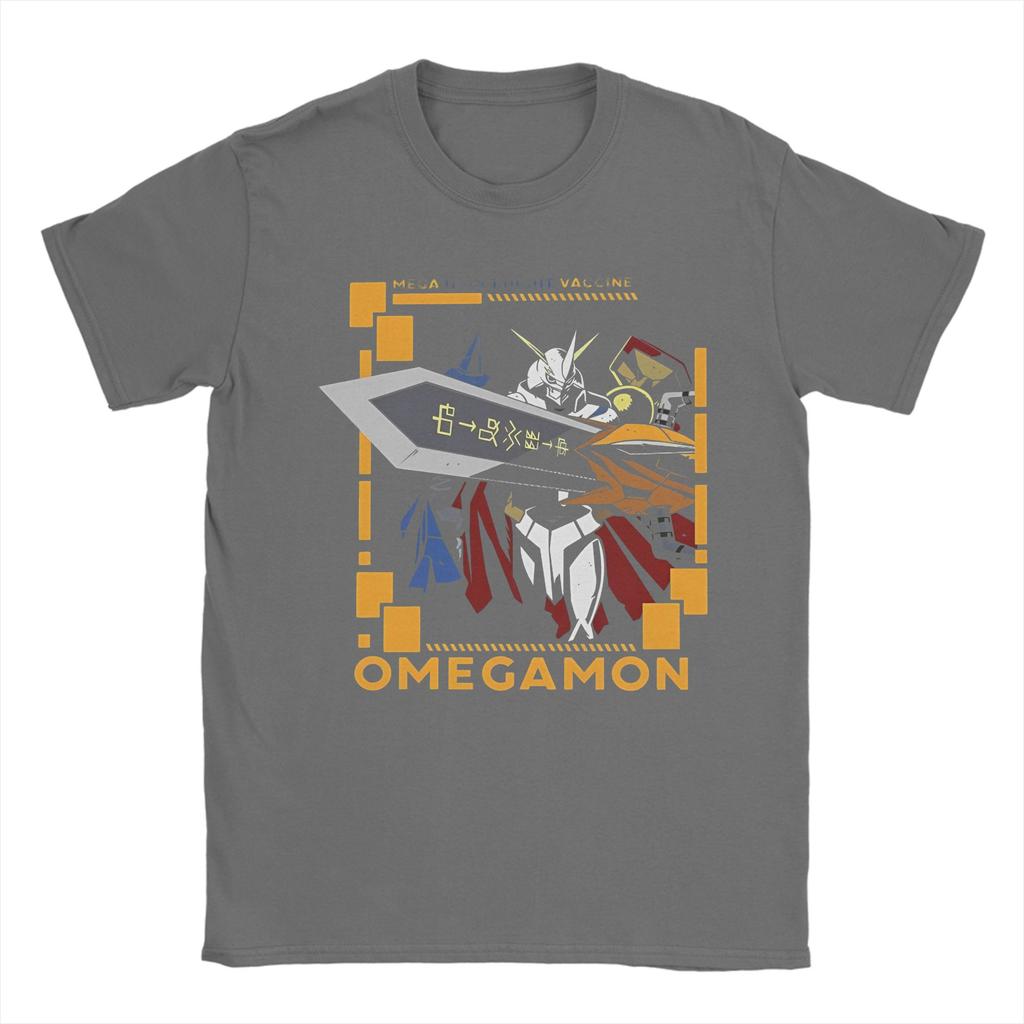 Digimon Omnimon Variants Omnimon  TShirt Men Women  Funny Pure Cotton Tee Shirt O Neck Short Sleeve T Shirts Plus Size Clothes