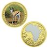 Six Colored Animal Collection Commemorative Coins, Collection Gifts, Commemorative Medals, and Badges, Gift Box Set