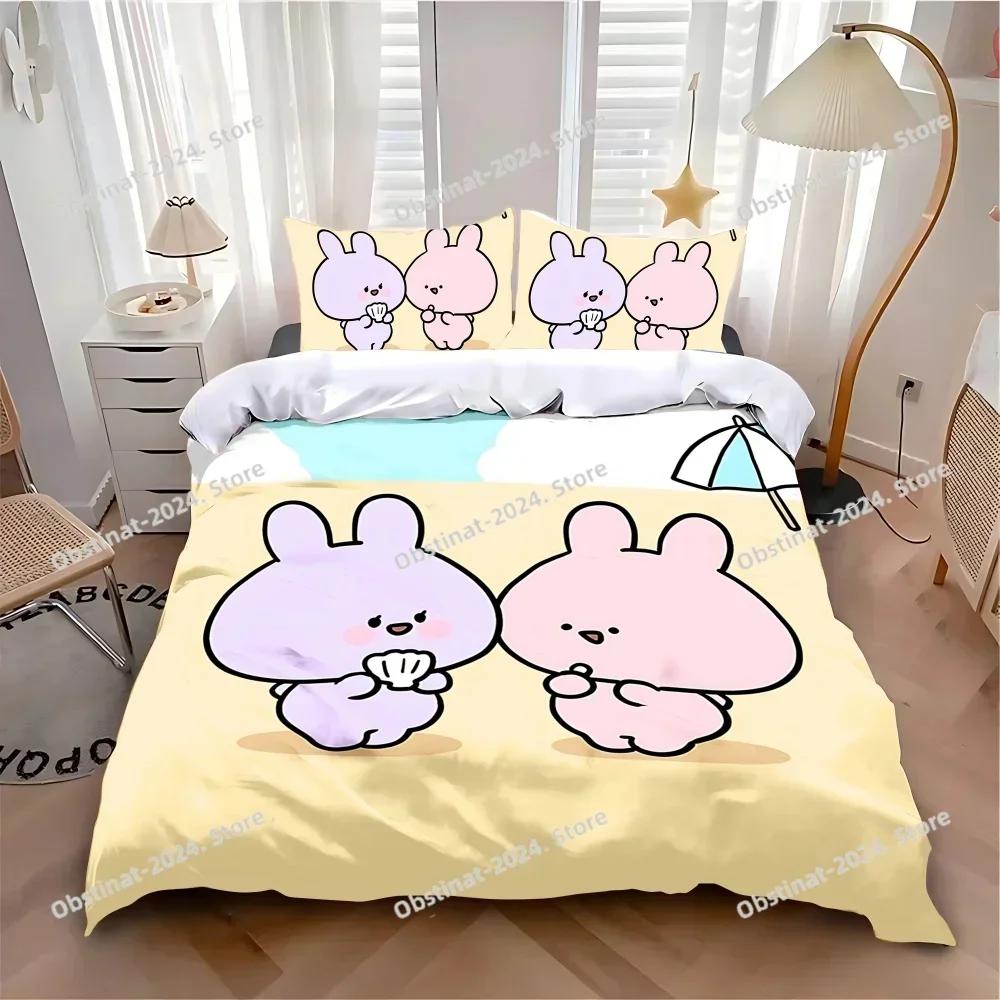 3D A-AsamimiS C-Chaans Bedding Set Printed single Comforter Quilt Bed Cover Duvet Cover Pillow Case 3 Pieces Kids Adult Size