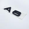 3D Letters Numbers Emblem for Audi A3 A4 A5 A6 A7 A8 Q2 Q3 Q5 Q7 Car Trunk Lid Nameplate Badge Logo Sticker Chrome Glossy Black