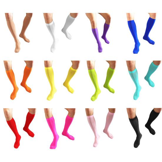 Tube Socks Smooth Sweat-absorbing Soft Knee High Invisible Seamless Tube Socks Daily Wear
