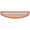Stair Treads 10 pcs. 56 x 17 x 3 cm Red Semi Circular
