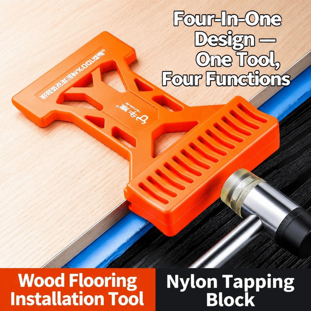 Four-in-one Groove Flooring Tapper Multifunctional Wood Floor Tapping Block Floor Laying