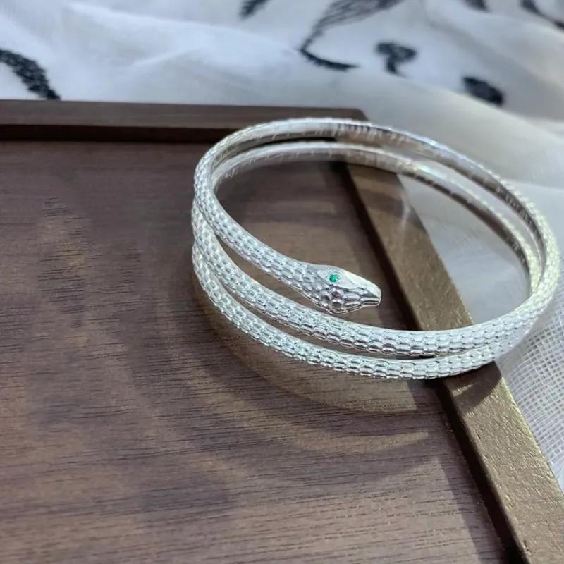 

Spirit Snake Bracelet Girls Zodiac Snake Shaped Bracelet Ins New Natal one size(17-20cm)