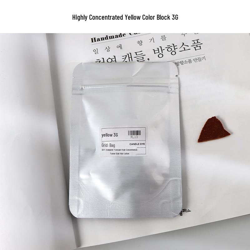 High-Concentration DIY Candle Pigment: Solid Pigment for Easy and Strong Wax Coloration