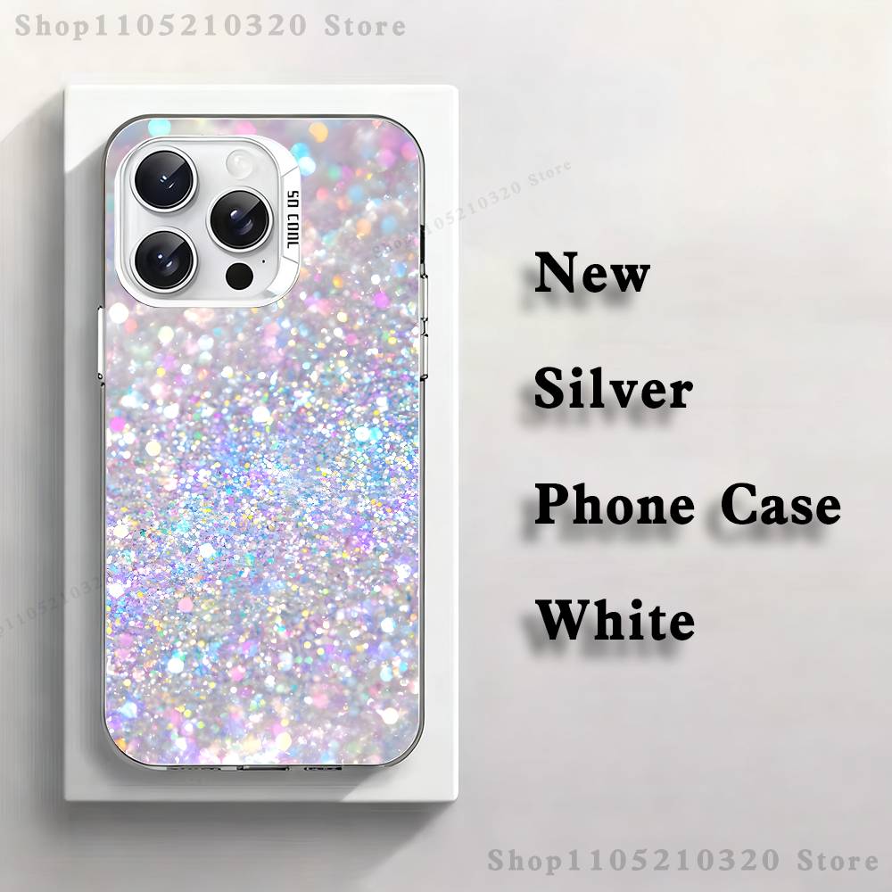 

Color Flash Cool Phone Case For iPhone 17,16,15,14,13,12,X,8,Pro,Max,Plus,E,SE4,Air,Mini White IMD Matte iPhone16pro