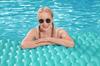 Bestway 155 x 77cm Floating Green Ocean for Pools Roll-Up Mat, Design, (44020)