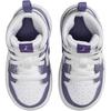 Air Jordan 1 Mid TD Dusty Amethyst Baby Sneakers Purple White Court-Purple DQ8425-500