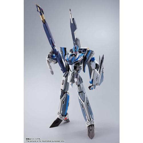 TAMASHII NATIONS DX Chogokin Macross Delta The Movie: Absolutely Live!!!!!! First Limited Edition VF-31AX Kairos Plus (Hayate Immelmann Custom) Approx