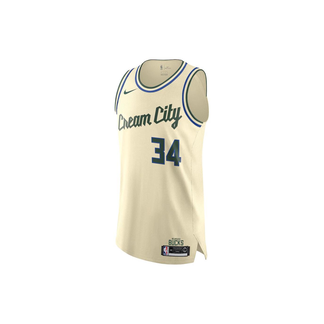 Nike Giannis Antetokounmpo Milwaukee Bucks City Edition Big Kids  Nike Nba Swingman Jersey AV4590-280 52