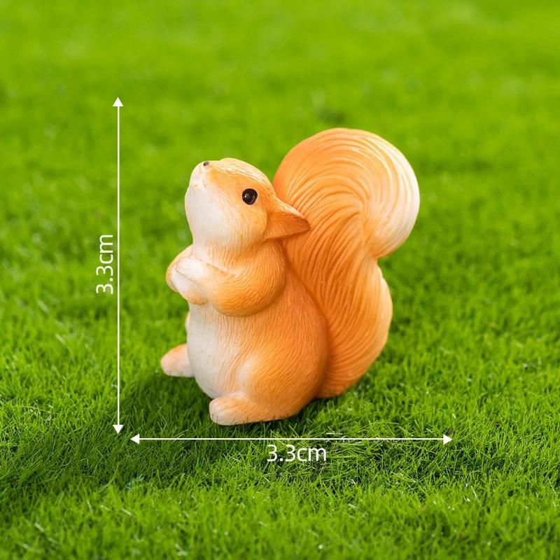 

Мох Микро-ландшафтМилые Фигурки БелочекСадовые Ландшафтные Украшения Аксессуары, Мини-украшения 7#