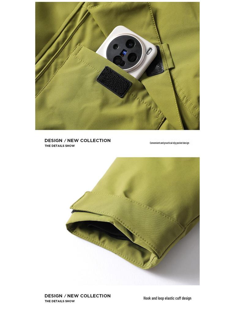 Premium Customizable 90 White Duck Down Jacket - Autumn/Winter Outdoor Corporate Logo Uniform for Mountaineering