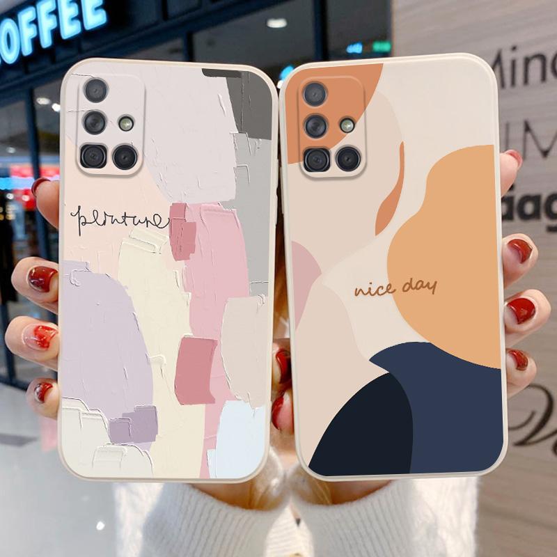 Pouzdro pro Samsung A51 A71 A32 A52 A50 A12 A31 A30S A50S A21S kryt Samsung Galaxy S21 S22 Ultra Plus Coque A 32 12 A52S A33 Etui