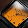S abr linked list metal quartz watch pointer watch card home silicone magnetic strap sub-wrist high-end watch