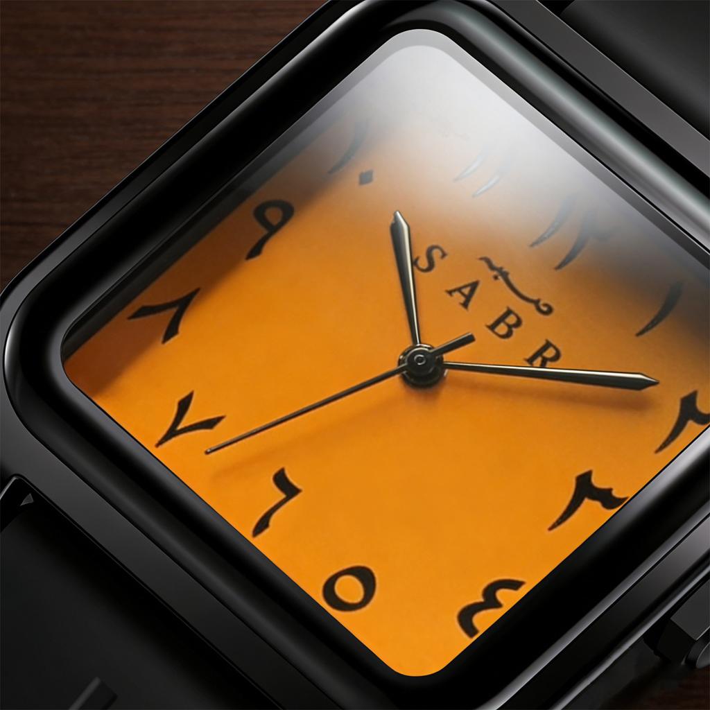 S abr linked list metal quartz watch pointer watch card home silicone magnetic strap sub-wrist high-end watch