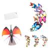12Pcs 3D Stereoscopic Butterfly Wall Stickers Home Living Room Decor