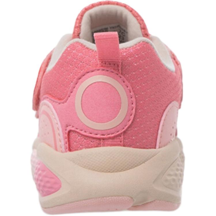 Li Ning Fashionable Non-Slip Wear-Resistant Breathable Low-Top Sports Casual Shoes Baby Sneakers Pink YKHR016-4