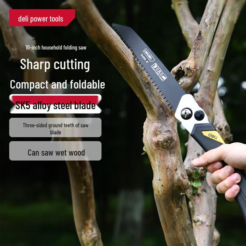Deli Outdoor Folding Hand Saw DL6210