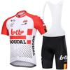 Mens Cycling Jersey Set With Bib Shorts Breathable Performance Wear Road Bike Riding