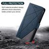 Coque de Protection - BOOLING - Samsung Galaxy A17 4G/5G - Cuir Synthétique Élégant - Bleu Marine