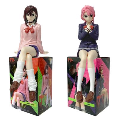 Latest Anime Dandadan Ayase Momo Shiratori Aira Sitting Posture S.H.Figuarts Transformed Assembly PVC Model Toy Action Figures Present