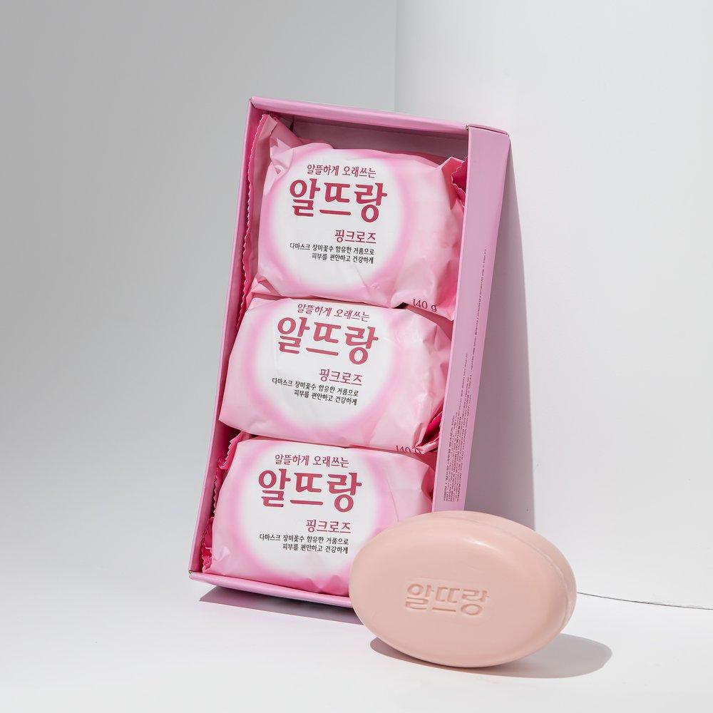Altrang Soap Pink 140g*3 (Pink)