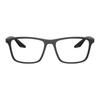 Prada Fashionable, simple and lightweight nylon square optical glasses men's matte gray
