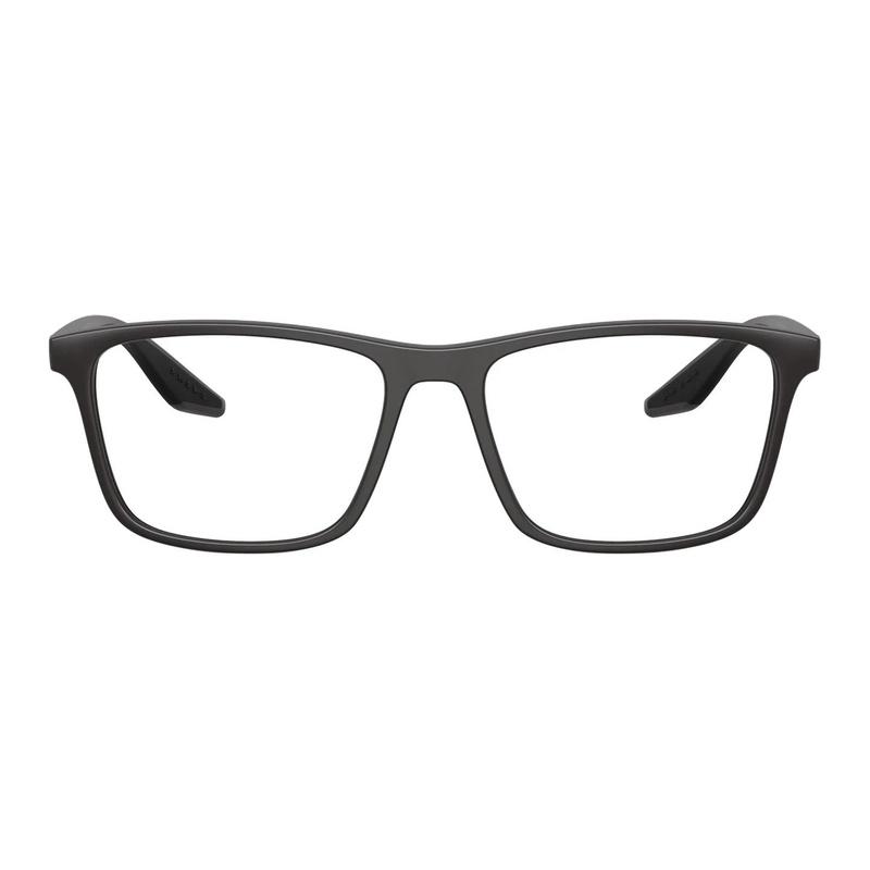 Prada Fashionable, simple and lightweight nylon square optical glasses men's matte gray