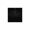 Aftermath Waffle Zip Hoodie Black