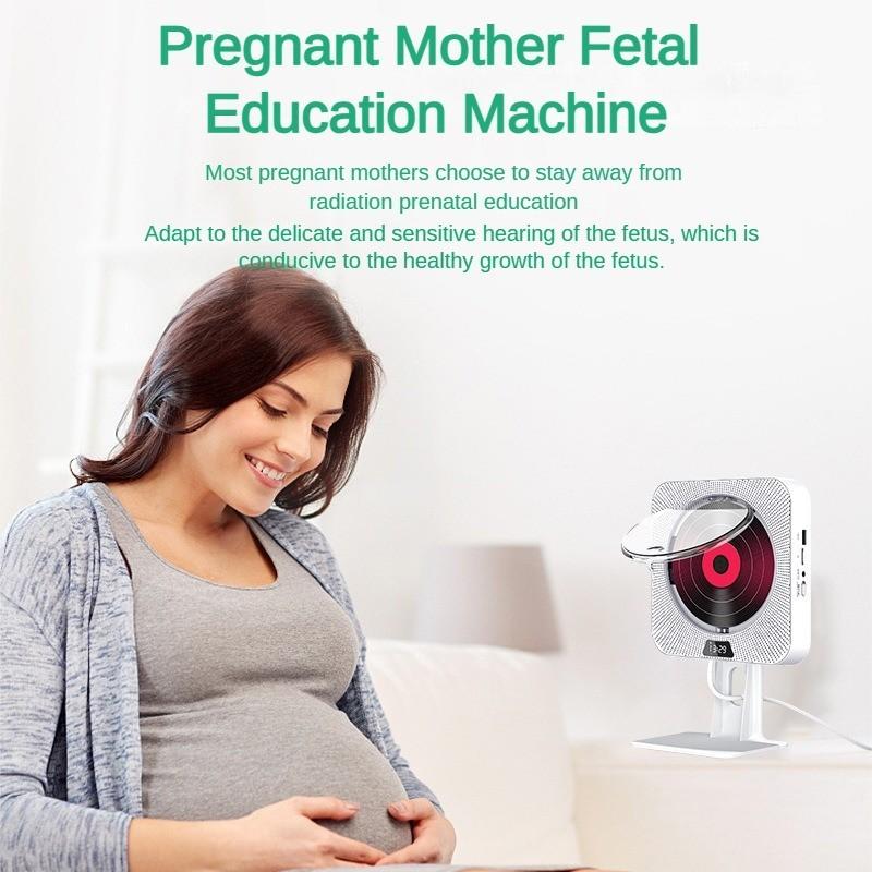 Tragbare Nachhilfe-Maschine Bluetooth Multifunktionale Lernmaschine Wandmontierter CD-Player Bluetooth-Album-Player 172*178*38mm