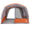 Car Tent for 4 Persons Gray and Orange Waterproof