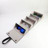 Handmade Multi-section Folding Eyeglass Case for Myopia Glasses & Sunglasses