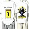 Jamiroquai Maglietta Regalo per Fan Unisex Unisex Harajuku Oversize Unisex Manica Corta Streetwear Alta Qualità Coppie Traspirante Morbida