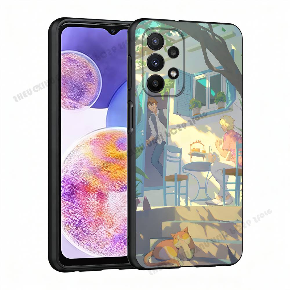 

Great P-Pretender Makoto Silicone Protect Case For Samsung A21 31 51 53 20 22 30 32 42 50 70 Cover Samsung A03