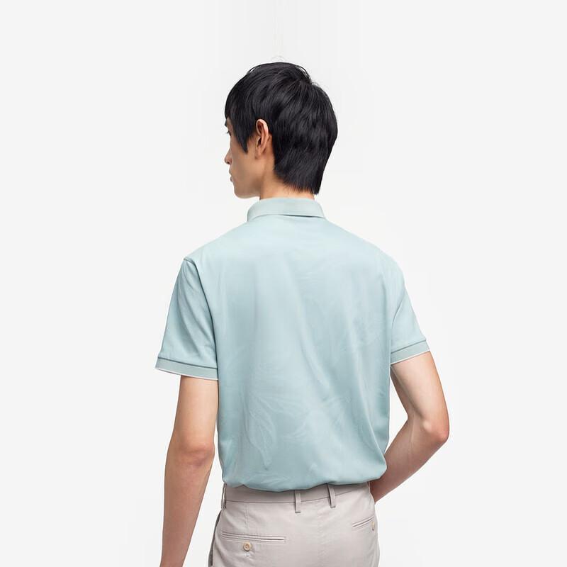 K-Boxing Men s Silk Blend Business Polo Shirt 2XL