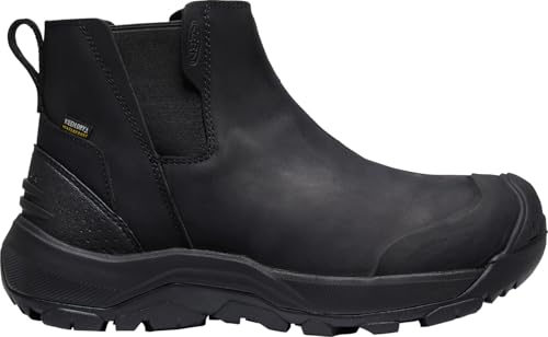 KEEN Revel IV Chelsea Boots, Men's, Black/Black, Size 25.5cm