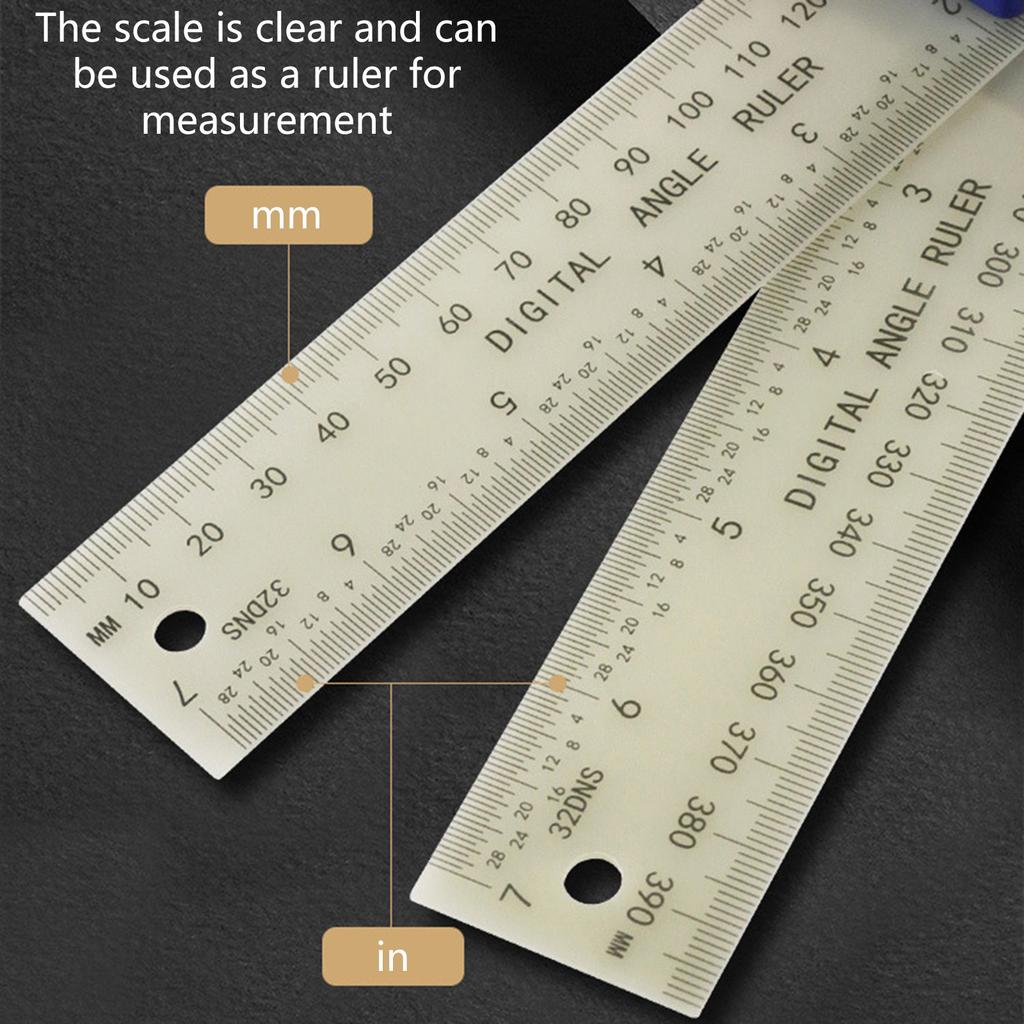 Professional Digital Protractor Tool 360 Degree Angles Finders Angles Measuring Tool For Craftsmanships And Renovations