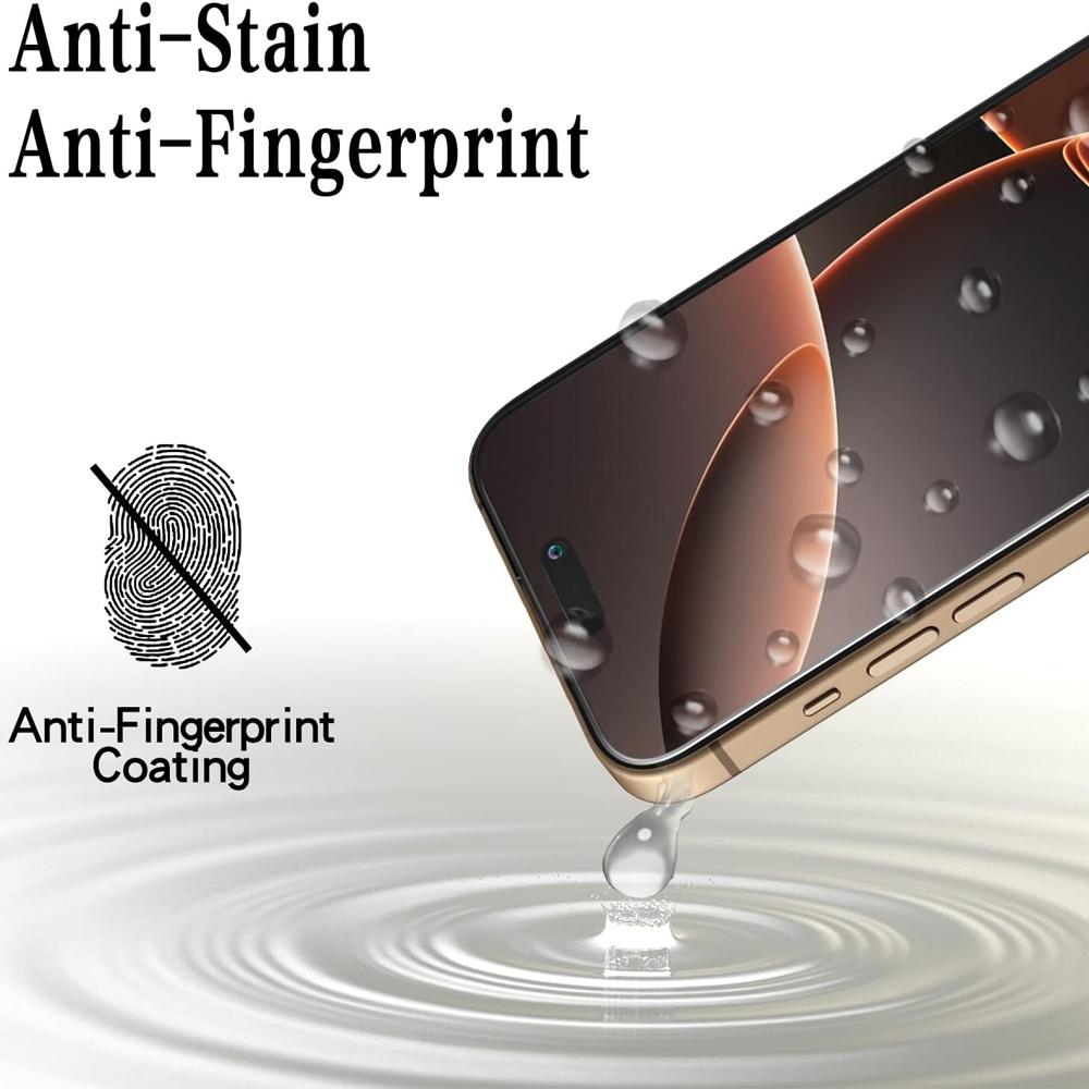 1/3/5PCS HD Tempered Glass For iPhone 16 17 Pro Max 16e 15 14 12 11 13 Mini Screen Protector Film