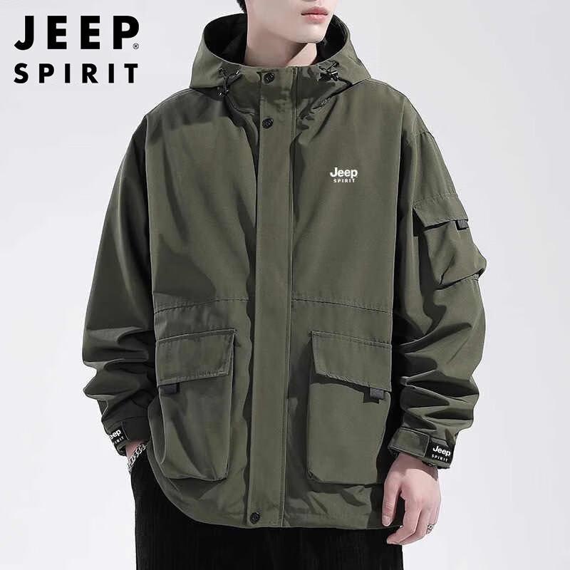 

JEEP SPIRIT Men s Autumn Winter Casual Jacket 2XL