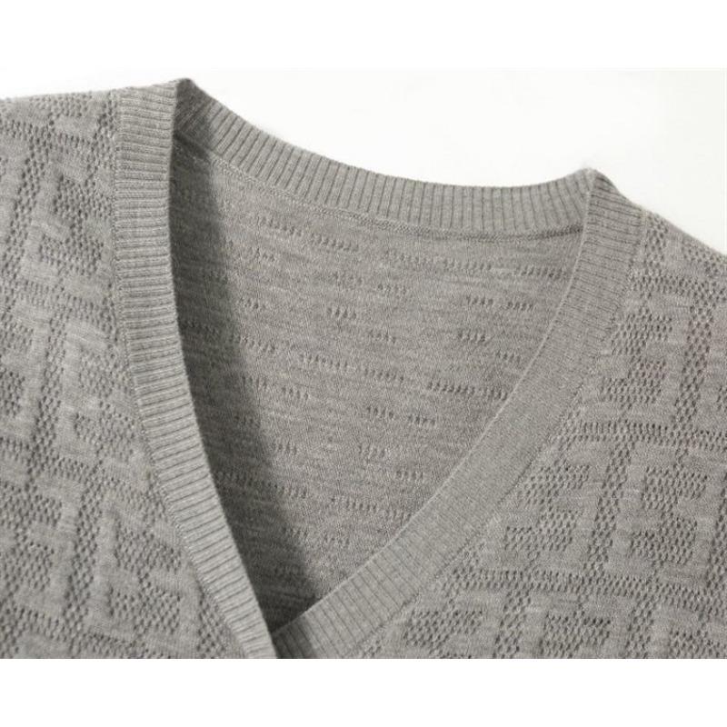 Fashionable Knitted Women's Autumn Wear Micro Transparent V-neck Long Sleeved Top T-Shirts Women’s