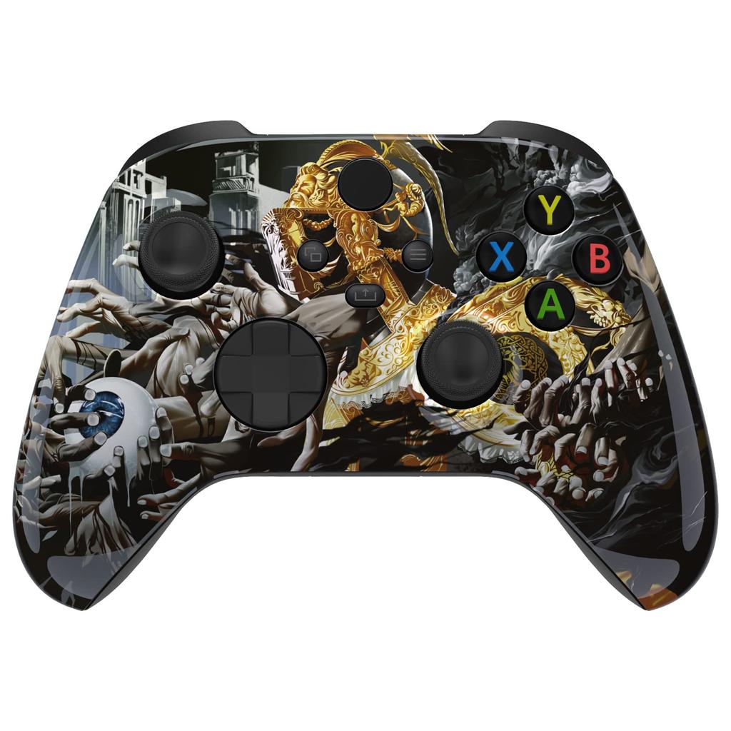 Custom Front Housing Shell for Xbox Series Featuring a Mildly Cover Faceplate for Xbox Series and Xbox Core Not eXtremeRate's X/S, Horror-inspired