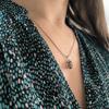Серебряная подвеска с раухтопазом (дымчатым кварцем) 3ct (2207290)