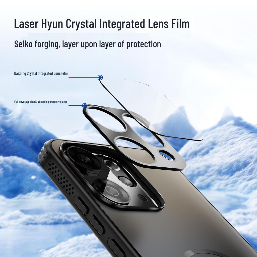 OPPO Reno 14/13 Pro Anti-Fall Magnetic Frosted Full Coverage Case