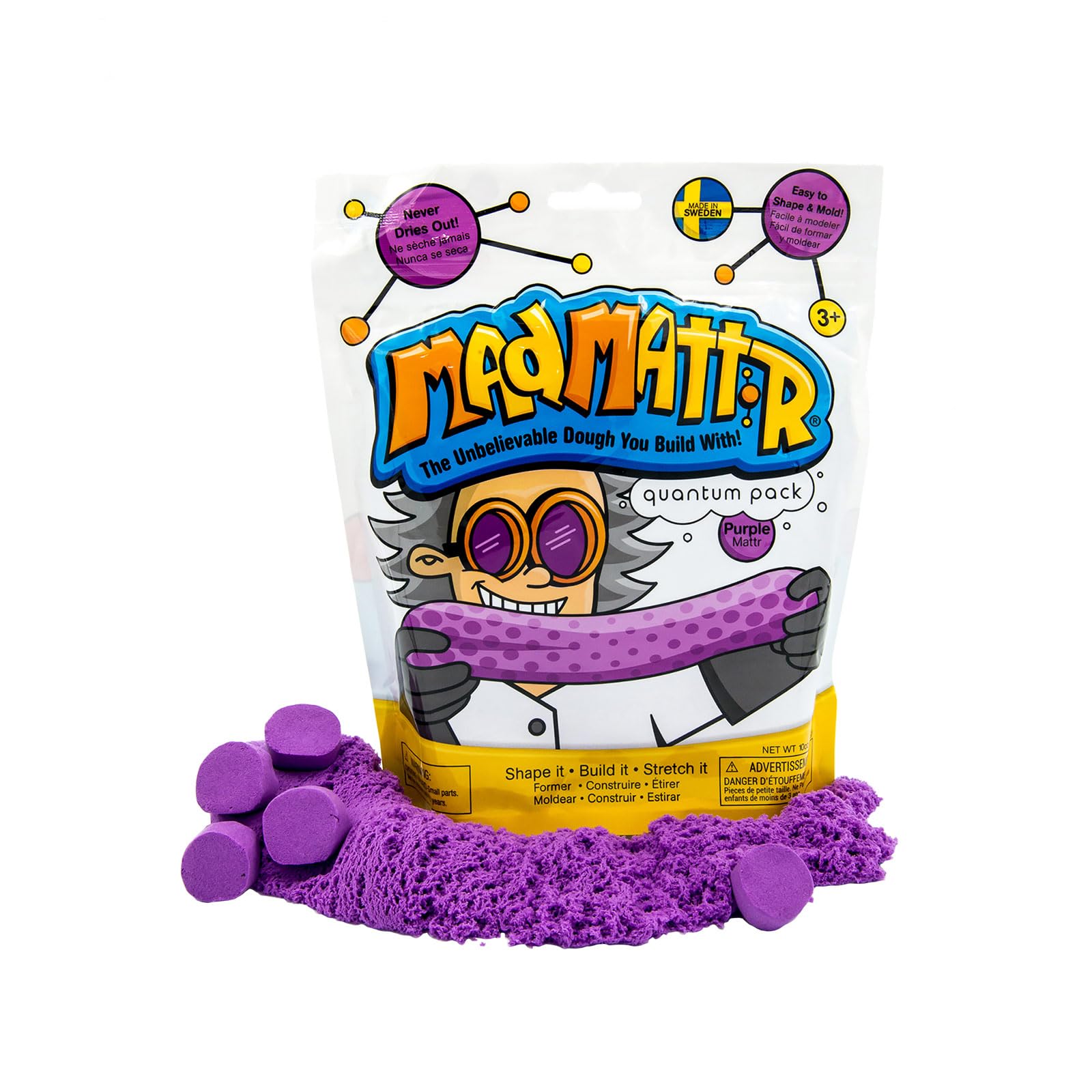 

Waba Fun Mad Matter (Purple) [Educational Clay and Sand Toy] Authentic Waba Fun Mad Matter (Purple)